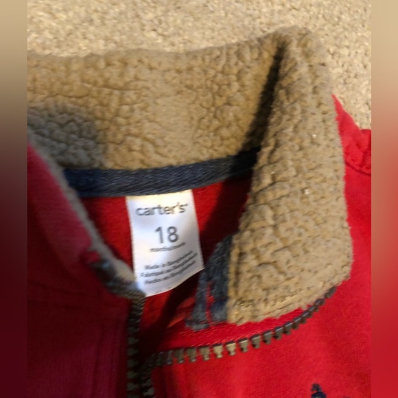 Carters/Baby Gap: sweater, fleece lined pants 12-18 months - Picture 5 of 12